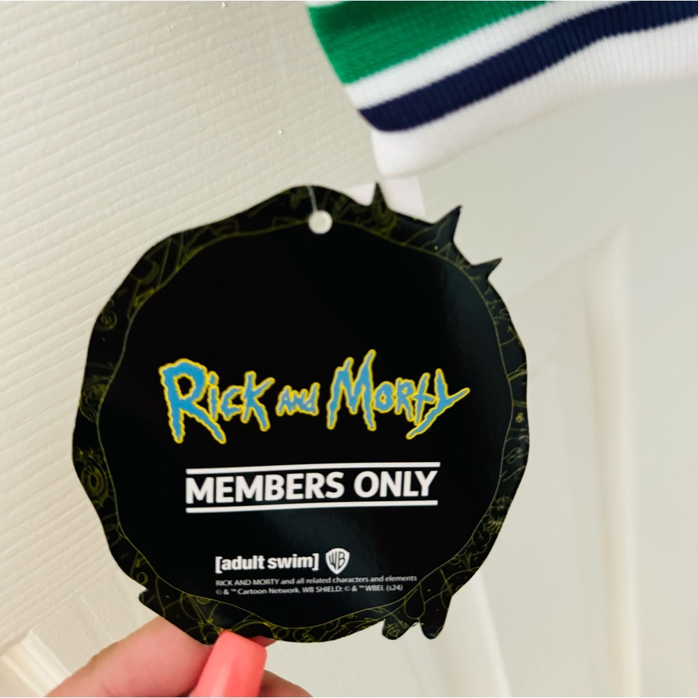 Rick and Morty Adult Swim x Members Only Windbreaker XL - Picture 6 of 6